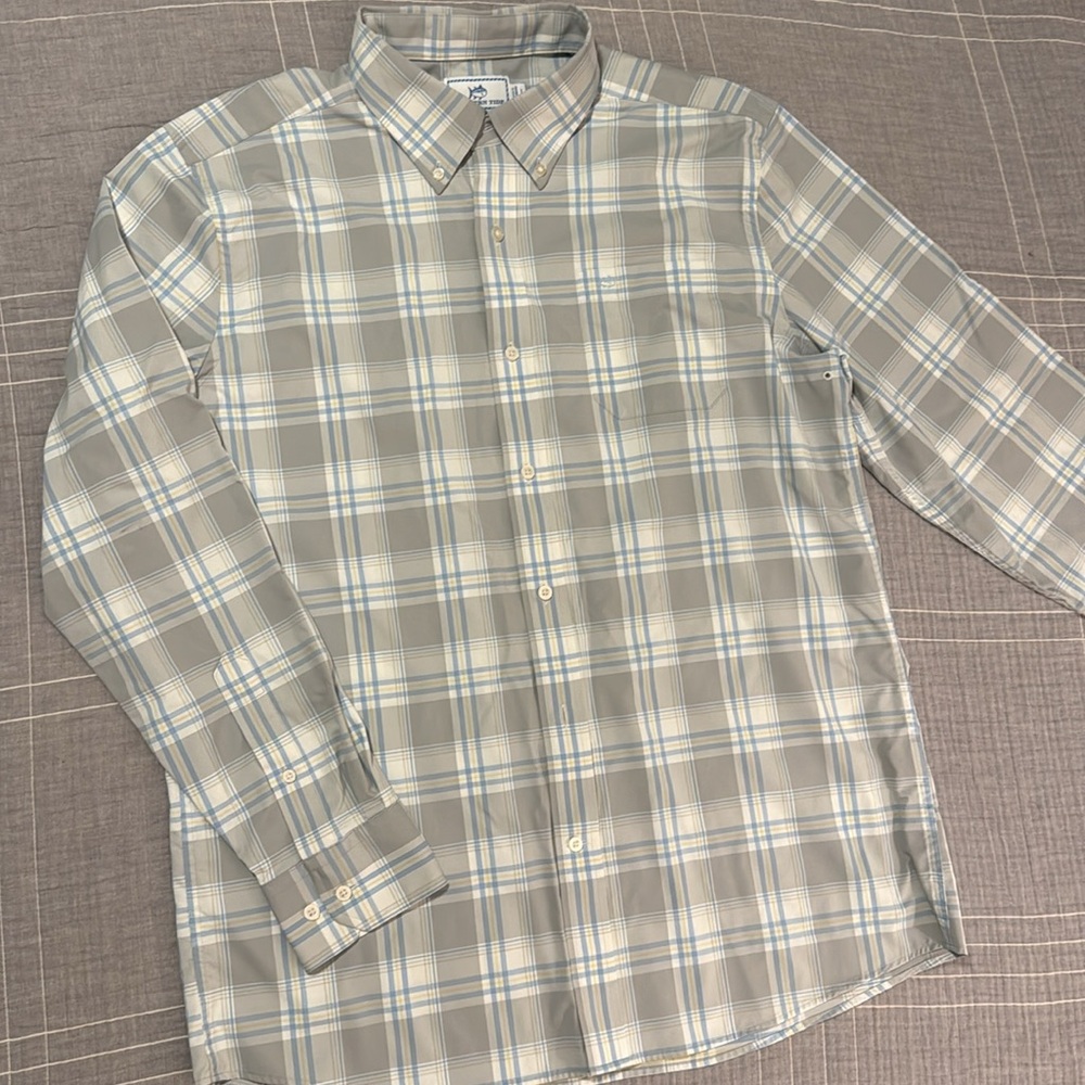 Southern Tide Intercoastal Long Sleeve Mens Shirt
